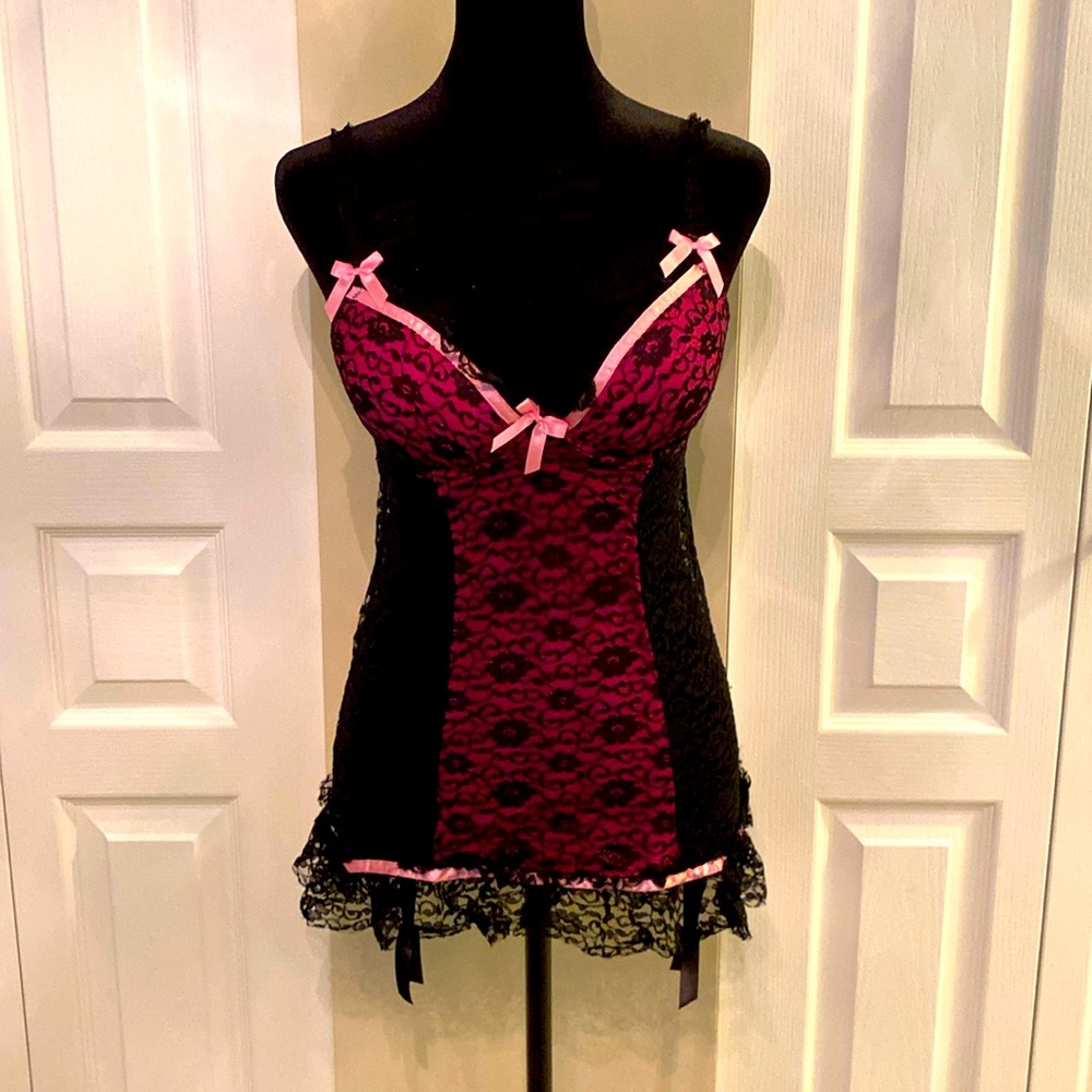 Victoria’s Secret Lingerie with thigh high straps